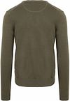 Suitable Respect Vinir Pullover Olive Green Product / Achterkant