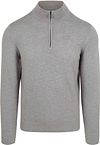 Suitable Slub Yarn Pull Demi-Zip Gris PU-MO-SLUBPLAIN-25.03 Grey commander en ligne | Suitable