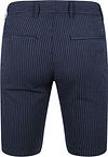 Suitable Aswin Short Dark Blue Striped Product / Achterkant