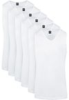 Suitable Viless T-Shirt sans manches blanc 6-Pack Lot de 6 commander en ligne | Suitable