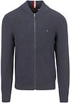 Tommy Hilfiger Vest Structuur Navy MW0MW34693-DW5 kopen | Suitable
