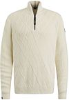 Vanguard Pullover Demi-Zip Structure Ecru VKW2309328-7149 commander en ligne | Suitable