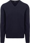 William Lockie V-Neck Lambswool Navy 7092DF-11 Navy order online | Suitable