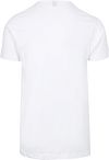 Alan Red Vermont T-Shirt V-Neck White 3 Pack Product / Achterkant