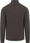 Lyle & Scott Half Zip Pull Tonal Antraciet Product / Achterkant