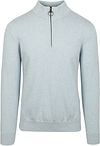Barbour Half Zip Pullover Light Blue MKN1074-BU61 order online | Suitable