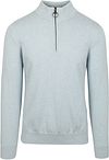 Barbour Half Zip Trui Lichtblauw MKN1074-BU61 kopen | Suitable