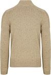 NZA Pullover Mocker Conor Melange Warm Beige Product / Achterkant