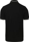 Fred Perry Polo Twin Tipped M3600 Black W54 Product / Achterkant