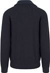 Casa Moda Halfzip Trui Donkerblauw Product / Achterkant
