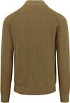 Blue Industry Cardigan Kaki Product / Achterkant