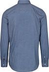 NZA Shirt James Oban Poplin Blue Product / Achterkant