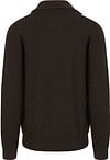 Casa Moda Halfzip Pullover Braun Product / Achterkant