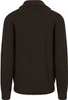 Casa Moda Halfzip Pullover Brown Product / Achterkant