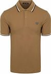  Fred Perry Polo Twin Tipped M3600 Brown Z60 M3600-Z60 order online | Suitable