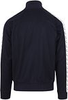 Fred Perry Taped Track Jacket Carbon Blue Product / Achterkant