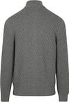 Gant Vest Texture Grey Product / Achterkant