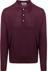 King Essentials The Robert Long Sleeve Polo Merino Burgundy KM111030002-P080T commander en ligne | Suitable