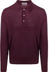 King Essentials The Robert Long Sleeve Poloshirt Merino Burgundy KM111030002-P080T kopen | Suitable