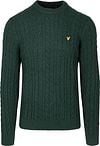 Lyle & Scott Cable Pullover Dark Green KN2115V-W507 order online | Suitable