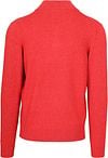 NZA Half Zip Sweater Christopher Melange Red Product / Achterkant