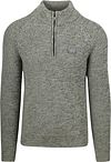 NZA Pull Drake Demi-Zip Vert 24HN472-1734 commander en ligne | Suitable