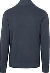 Petrol Half Zip Pullover Augusta Navy Product / Achterkant