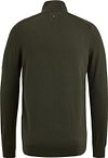 PME Legend Buckley Strickjacke Olivgrün Product / Achterkant