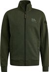 PME Legend Strickjacke Jacquard Interlock Olivgrün PSW2408424-6154 kaufen | Suitable