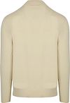 Profuomo Pullover Half Zip Luxury Off White Product / Achterkant