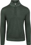 R2 Half Zip Pull Laine Merino Vert Foncé 122.ZIP.001-070 commander en ligne | Suitable