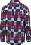 Scotch and Soda Hemd Kariertes Flanell Blau Product / Achterkant