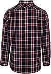 Scotch and Soda Overhemd Ruit Navy Product / Achterkant
