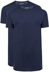 Slater 2-pack T-shirt Basic Extra Long O-neck Navy 7710-400 order online | Suitable