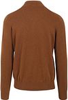 State Of Art Pull Half Zip Hazelnut Marron Product / Achterkant