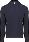 Steppin' Out Half Zip Pullover Merino Wool Navy SM1204.0003-2100/PU-MO-MRI-REF12-SO-25.01 Navy order online | Suitable