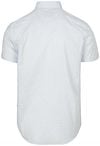 Suitable Short Sleeves Chemise Cotton Slub Bleu Clair Product / Achterkant