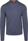 Suitable Merino Pullover Denim Blauw PU-MRI-O-24 195421 Denim kopen | Suitable