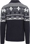 Suitable Odde Half Zip Pullover Wool Blend Navy Product / Achterkant