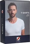 Suitable Otaru T-shirt Wide Round Neck White 4-Pack Verpakking