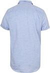 Suitable Short Sleeve Overhemd Linnen Lichtblauw Product / Achterkant