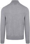 Suitable Merino Half Zip Sweater Gris Product / Achterkant