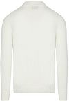 Suitable Race Pull Demi-Zip Ecru Product / Achterkant