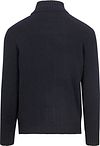Suitable Turtleneck Cable Wool Navy Product / Achterkant