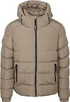 Superdry Puffer Jacket Hooded Greige order online | Suitable Lithuania