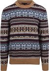 Tommy Hilfiger Fairisle Pull Impression Camel MW0MW37026-0HD commander en ligne | Suitable