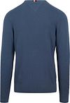 Tommy Hilfiger Pull Interlaced Bleu Product / Achterkant