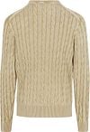 Tommy Hilfiger Pullover Cable Sandalwood Product / Achterkant