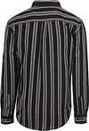 Anerkjendt Shirt Leif Structure Stripe Anthracite  Product / Achterkant