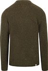 cAnerkjendt Sweater Yarn Lambswool Green Melange Product / Achterkant